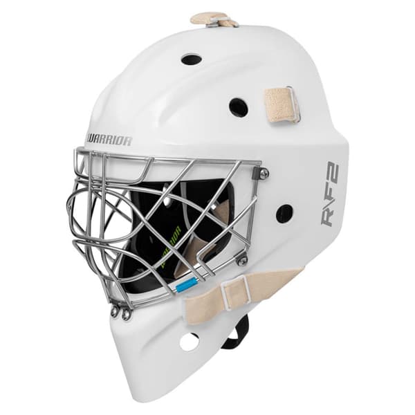 Warrior Ishockey Målmandsmaske F2e+ Certified Cat Eye Hvid M-L