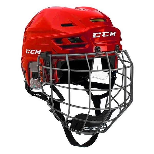Ccm Jääkiekkokypärä Combo Ht310 Tack Punainen S