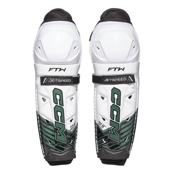 Ccm Jetspeed Ftw Junior Skinnebensbeskyttere Hvid 10
