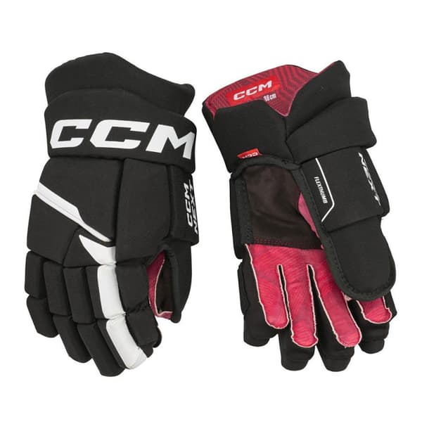 Ccm Next Juniori Hanskat Musta 12