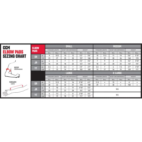 Ccm Tacks Xf Junior Albuebeskytter Sort M