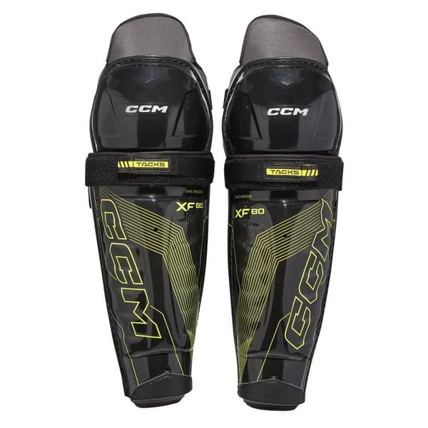 Ccm Tacks Xf80 Junior Skinnebensbeskyttere Sort 12