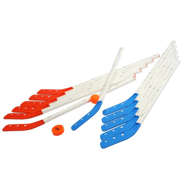 Sporti France Stick Set Street Hockey 089057 12 Enheter Röd
