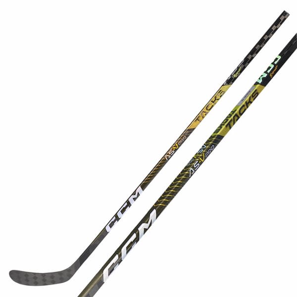 Ccm Tacks As-v Pro 80 90tm Senior Ishockeystav Højre Hånd Gylden 60´´