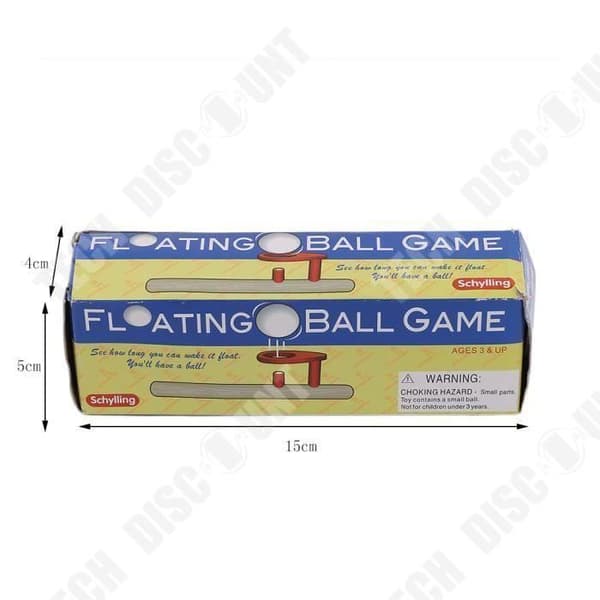 TD® Ball Suspension Game - Wooden Blower - Pedagogiskt spel för barn över 3 år