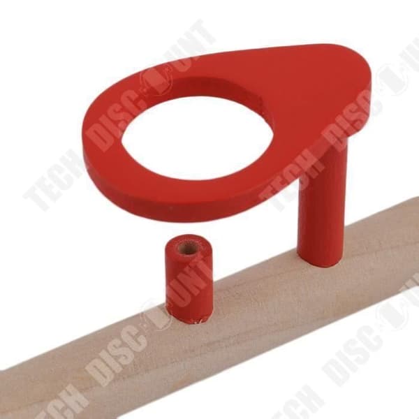 TD® Ball Suspension Game - Wooden Blower - Pedagogiskt spel för barn över 3 år