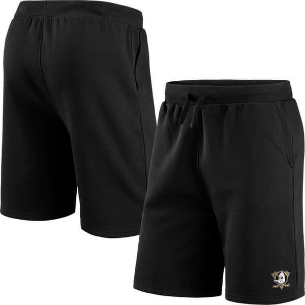 Fanatics Shortsit Anaheim Ducks Primary Logo Graphic Musta M