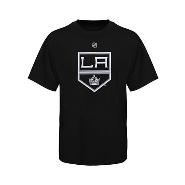 Reebok Lyhythihainen T-paita Nhl Los Angeles Musta 130 cm