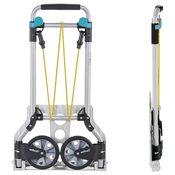 Wolfcraft TS 600 5505000 Säckkärra hoppfällbar Pressgjuten aluminium Last (max.): 70 kg