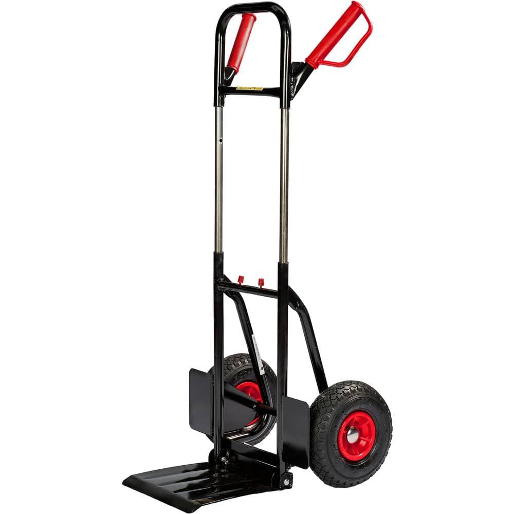 pro-bau-tec® 100054 Säckkärra hoppfällbar Stål Last (max.): 200 kg