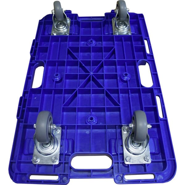 VISO RP 601 Transportvagn Plast Last (max.): 150 kg 600 mm x 400 mm x 125 mm Antal länkhjul 2