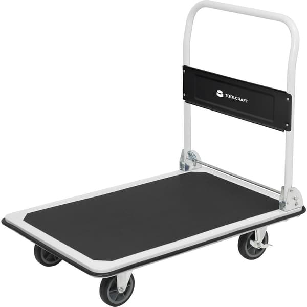TOOLCRAFT TO-5799261 Plattformsvagn hoppfällbar Stål Last (max.): 300 kg
