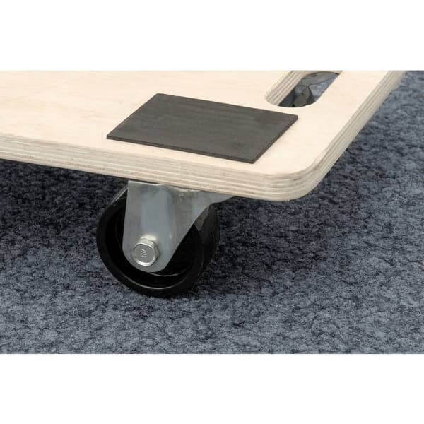 Metafranc WU0822120 Transportvagn Spärrträ Last (max.): 500 kg 590 m x 290 mm x 126 mm Antal länkhjul 4