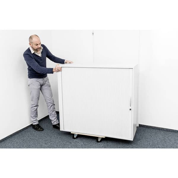 Metafranc WU0822120 Transportvagn Spärrträ Last (max.): 500 kg 590 m x 290 mm x 126 mm Antal länkhjul 4
