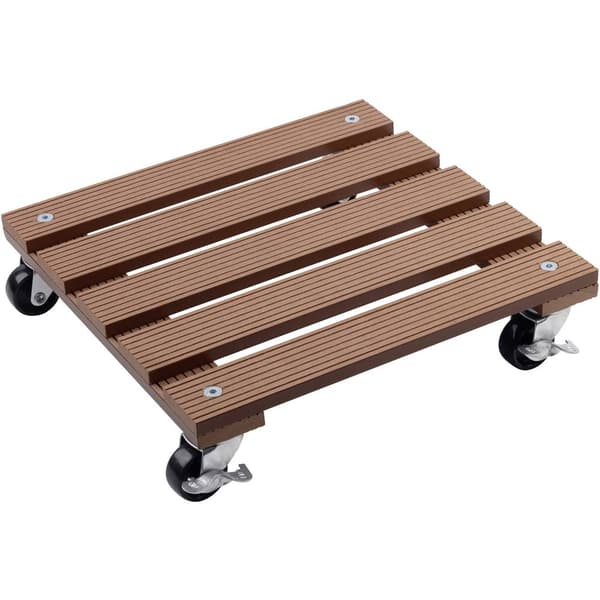 Metafranc WU0825100 Transportvagn WPC Last (max.): 60 kg 300 mm x 300 mm x 73 mm Antal länkhjul 4