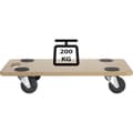 Miniatyrbild 2 av 4: TOOLCRAFT TO-6811791 EWSU1012-575 Transportvagn MDF-platta Last (max.): 200 kg 582 mm x 291 mm x 110 mm