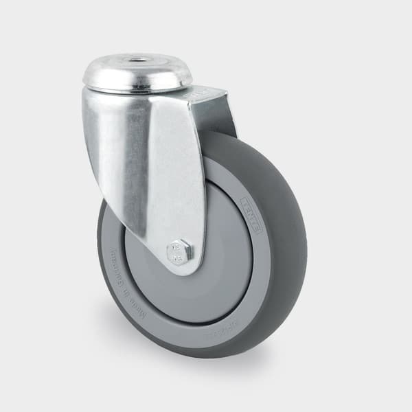 Hjul utan broms 125mm