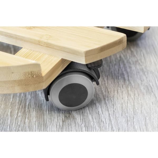Metafranc WU0825330 Växtrulle Bambu Last (max.): 60 kg 74 mm Antal länkhjul 4