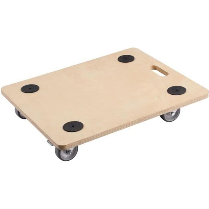 MEISTER Vagn på hjul 590 x 490 mm 200 kg