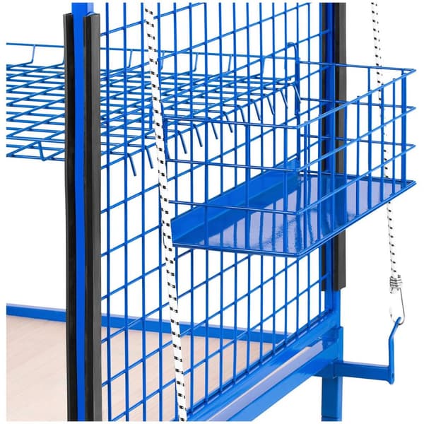MSW Verkstadsvagn - För karosseridelar - 60 x 90 x 202 cm - 220 kg