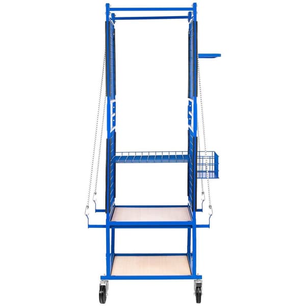 MSW Verkstadsvagn - För karosseridelar - 60 x 90 x 202 cm - 220 kg
