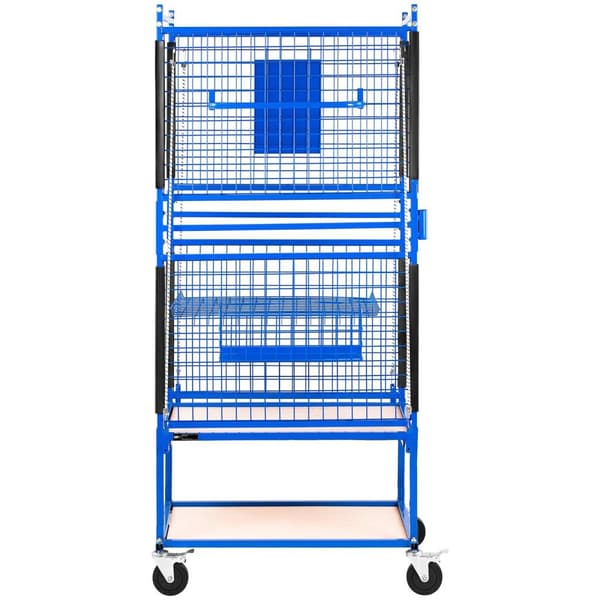 MSW Verkstadsvagn - För karosseridelar - 60 x 90 x 202 cm - 220 kg