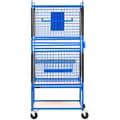Miniatyrbild 7 av 7: MSW Verkstadsvagn - För karosseridelar - 60 x 90 x 202 cm - 220 kg