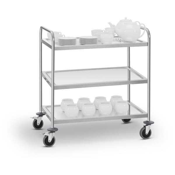 Royal Catering Serveringsvagn - 2 hyllor - 120 kg