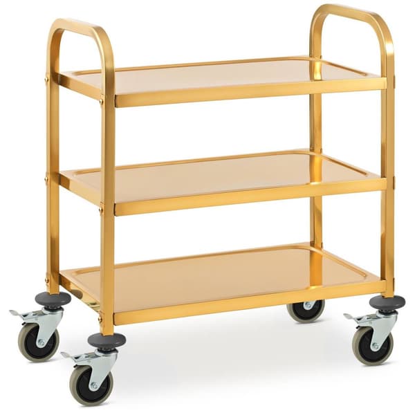 Royal Catering Serveringsvagn - 3 hyllplan - royal_catering - Upp till 240 kg - Hyllplan: 69 x 40 cm
