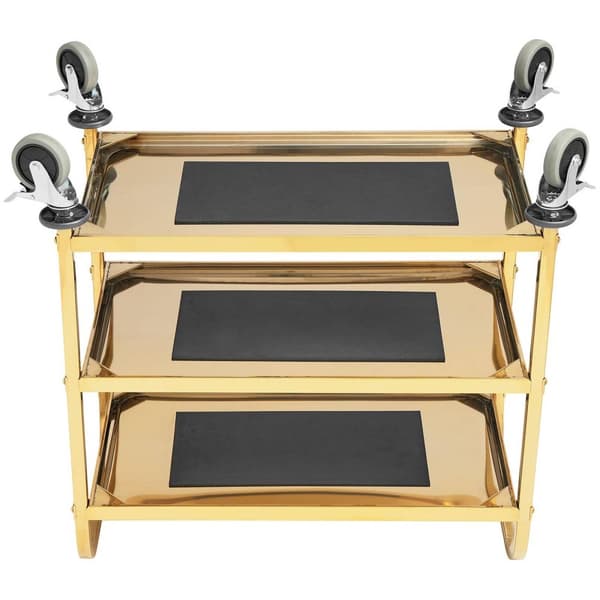 Royal Catering Serveringsvagn - 3 hyllplan - royal_catering - Upp till 240 kg - Hyllplan: 79,5 x 44,5 cm