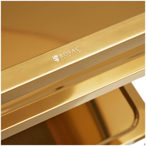Royal Catering Serveringsvagn - 3 hyllplan - royal_catering - Upp till 240 kg - Hyllplan: 79,5 x 44,5 cm