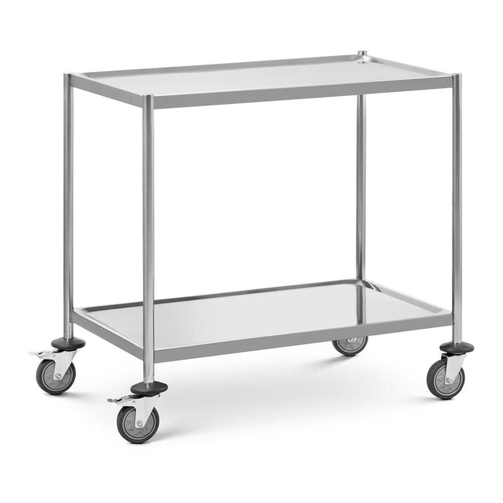 Royal Catering Köksvagn - 2 hyllor - Upp till 40 kg - Hyllor: 82 x 50 cm - royal_catering