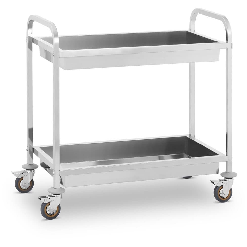 Royal Catering Serveringsvagn - 2 diskbrickor - Upp till 320 kg