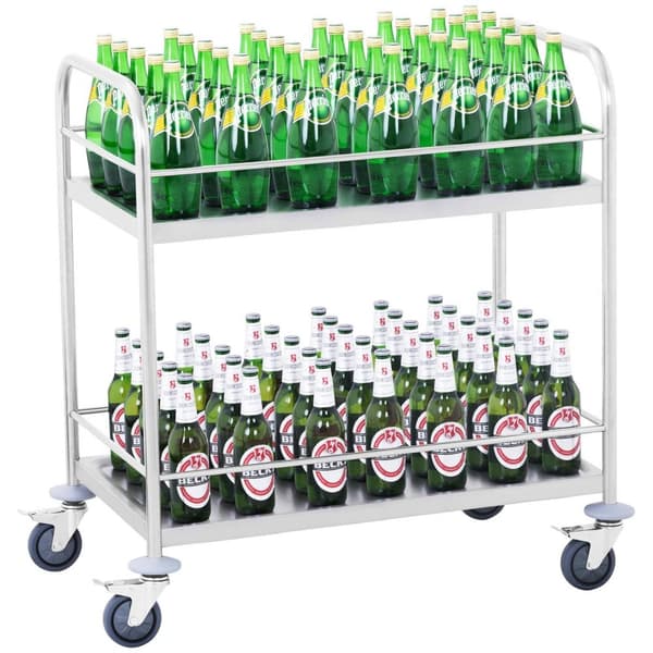 Royal Catering Serveringsvagn - 2 hyllor - 50 kg