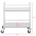 Miniatyrbild 5 av 5: Royal Catering Serveringsvagn - 2 hyllor - 50 kg