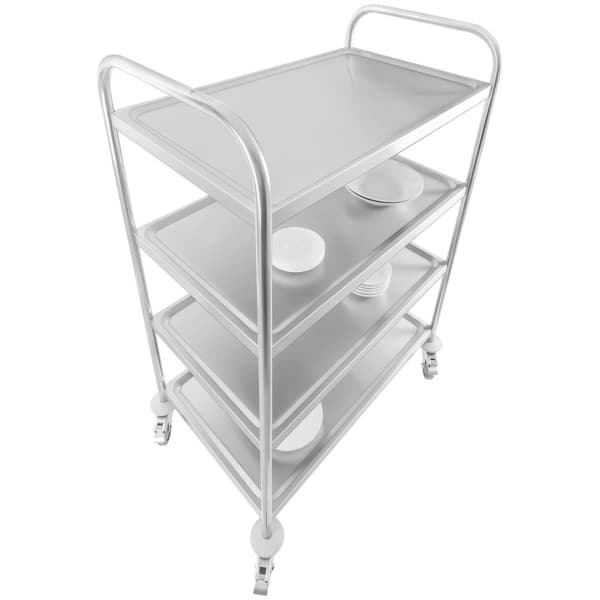 Royal Catering Serveringsvagn - 4 hyllor - 200 kg