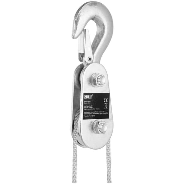 MSW Kastblock - 2000 kg - vinschdiameter 7 mm