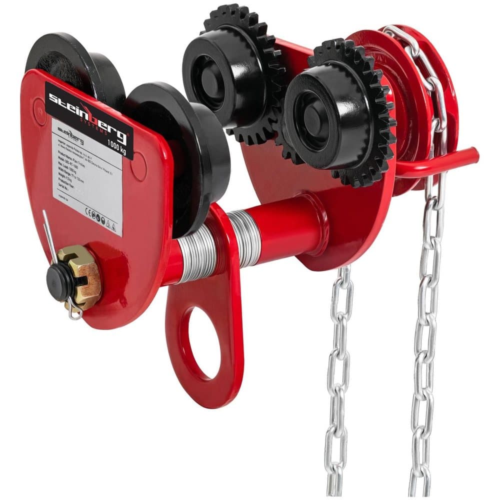 Steinberg Systems Löpvagn - manuell - 1000 kg - 3m kedja