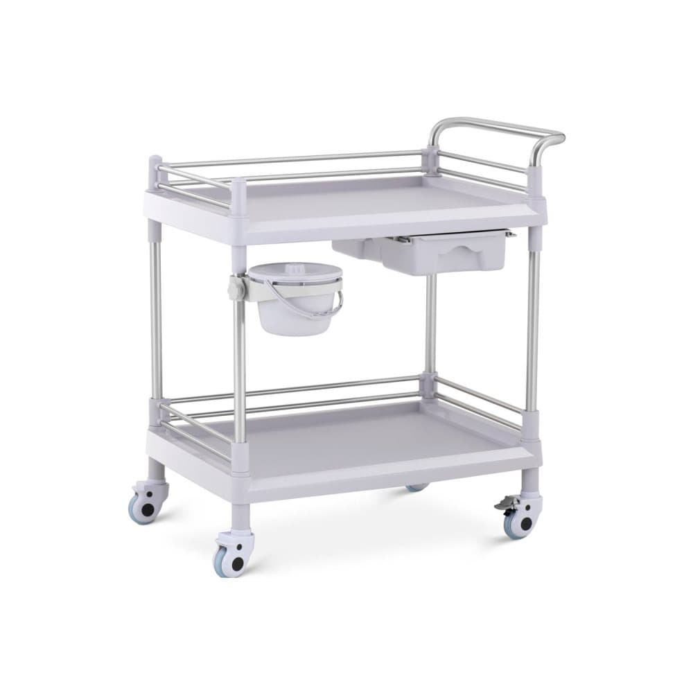 Steinberg Systems Laboratorievagn - 2 hyllor vardera 65 x 46 x 14 cm - 1 låda - 20 kg