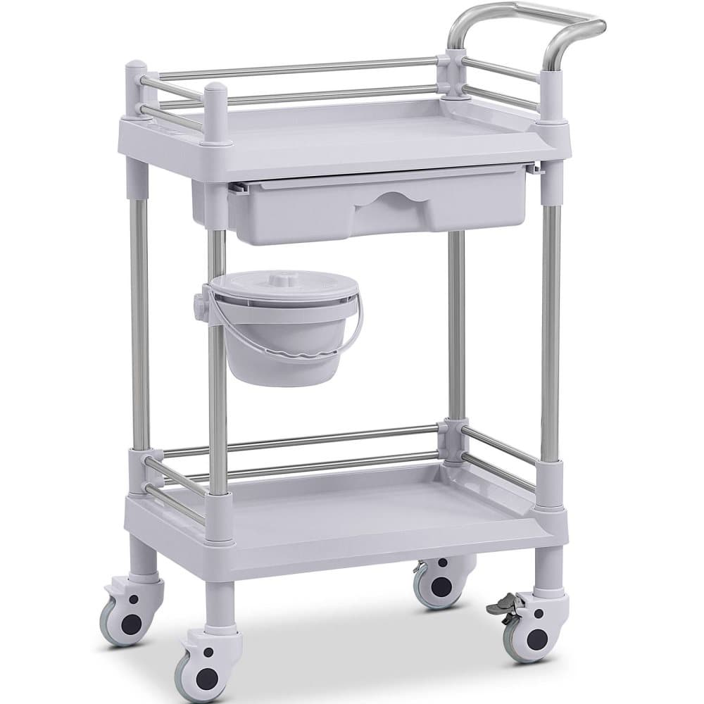 Steinberg Systems Laboratorievagn - 2 hyllor vardera 43 x 30 x 14 cm - 1 låda - 20 kg