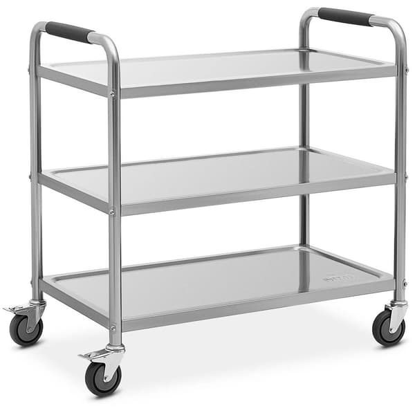 Royal Catering Serveringsvagn - 3 hyllor - upp till 195 kg - hyllor: 90 x 50 cm - Royal Catering