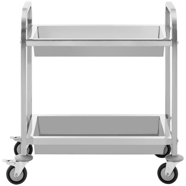 Royal Catering Serveringsvagn - 2 hyllor - 62,6 x 33,5 x 10 cm - 72 kg - Royal Catering