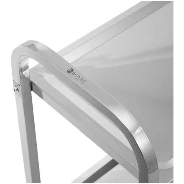 Royal Catering Serveringsvagn - 2 hyllor - 95 x 50 cm - 64 kg - Royal Catering