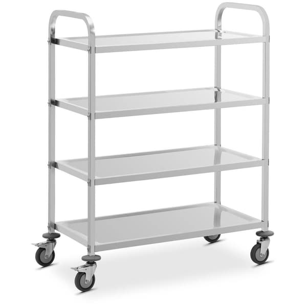 Royal Catering Serveringsvagn - 4 hyllor - 89 x 49,5 x 3 cm - 108 kg - Royal Catering