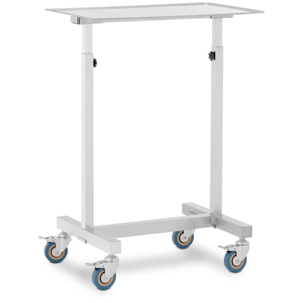 Steinberg Systems Instrumentbord - mobilt - 600 x 400 mm - höjdjusterbart - rostfritt stål / gummi