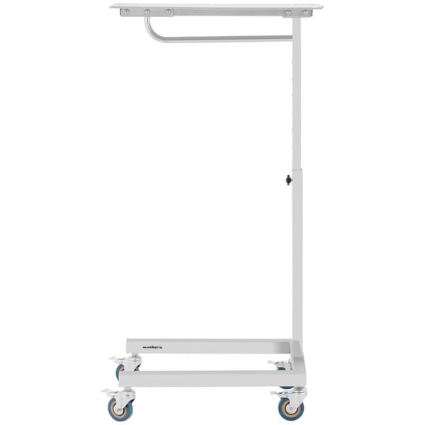 Steinberg Systems Instrumentbord - öppen design - 600 x 400 mm - höjdjusterbart - rostfritt stål / gummi