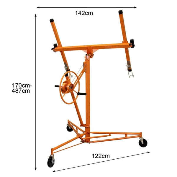 T-Mech Gipsskivehiss 4,9 m & Vagn