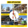 Miniatyrbild 9 av 10: 1,5 ton manuellt kedjeblock med spärrspak, 1,5M kedja, kompakt struktur, 2 vridbara krokar, ergonomiskt handtag, pålitligt bromssystem