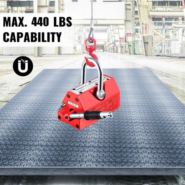 200kg permanent magnetlyftare, robust konstruktion, omtänksam design, lätt att använda, bred applikation