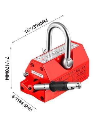 2000kg permanent magnetlyftare, robust konstruktion, omtänksam design, lätt att använda, bred applikation